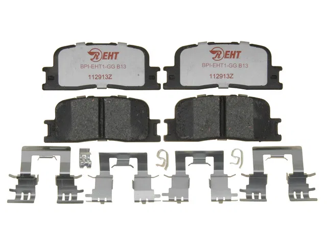 EHT885H – R/M BRAKES Brake Pad, OE Replacement Hybrid Technology Includes Mounting Hardware